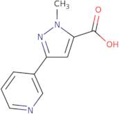 1-Methyl-3-(pyridin-3-yl)-1H-pyrazole-5-carboxylic acid