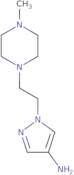 1-(2-(4-Methylpiperazin-1-yl)ethyl)-1H-pyrazol-4-amine