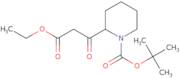 Ethyl 1-Boc-B-oxo-2-piperidinepropanoate