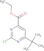 Ethyl 6-(tert-butyl)-2-chloropyrimidine-4-carboxylate