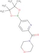 (6-(Morpholine-4-carbonyl)pyridin-3-yl)boronic acid pinacol ester