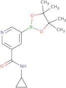 N-Cyclopropyl-5-(4,4,5,5-tetramethyl-1,3,2-dioxaborolan-2-yl)pyridine-3-carboxamide