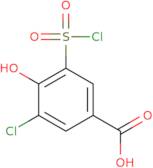 3-chloro-5-(chlorosulfonyl)-4-hydroxybenzoic acid