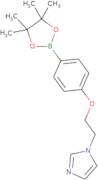 1-{2-[4-(4,4,5,5-Tetramethyl-1,3,2-dioxaborolan-2-yl)phenoxy]ethyl}imidazole