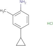 4-Cyclopropyl-2-methylaniline hydrochloride