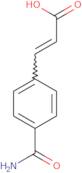 (2E)-3-(4-Carbamoylphenyl)prop-2-enoic acid