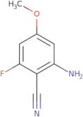 2-Amino-6-fluoro-4-methoxybenzonitrile