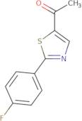 1-[2-(4-Fluorophenyl)-1,3-thiazol-5-yl]ethan-1-one