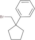 [1-(Bromomethyl)cyclopentyl]benzene