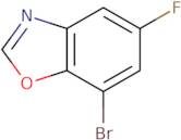 7-Bromo-5-fluoro-1,3-benzoxazole