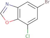 5-Bromo-7-chloro-1,3-benzoxazole