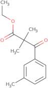 Ethyl 2,2-dimethyl-3-(3-methylphenyl)-3-oxopropanoate