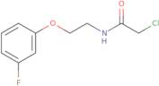 2-Chloro-N-[2-(3-fluorophenoxy)ethyl]acetamide