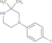 1-(4-Fluorophenyl)-3,3-dimethylpiperazine