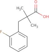 3-(2-Fluorophenyl)-2,2-dimethylpropanoic acid