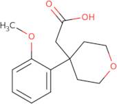 2-[4-(2-Methoxyphenyl)-tetrahydro-2H-pyran-4-yl]acetic acid