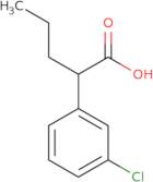 2-(3-Chlorophenyl)pentanoic acid