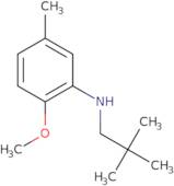 N-(2,2-Dimethylpropyl)-2-methoxy-5-methylaniline