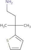 3-Methyl-3-(thiophen-2-yl)butan-1-amine