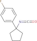 1-Fluoro-4-(1-isocyanatocyclopentyl)benzene