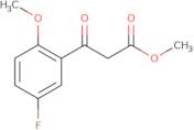 Methyl 5'-fluoro-2'-methoxybenzoylacetate