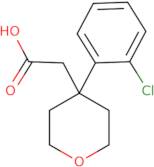 2-[4-(2-Chlorophenyl)-tetrahydro-2H-pyran-4-yl]acetic acid