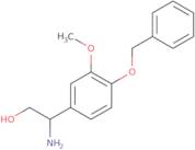 β-amino-3-methoxy-4-(phenylmethoxy)benzeneethanol