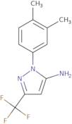 1-(3,4-Dimethylphenyl)-3-(trifluoromethyl)-1H-pyrazol-5-amine