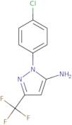 1-(4-Chlorophenyl)-3-(trifluoromethyl)-1H-pyrazol-5-amine