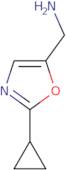 (2-Cyclopropyl-1,3-oxazol-5-yl)methanamine