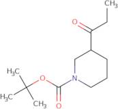 1-(1-Boc-piperidin-3-yl)-1-propanone