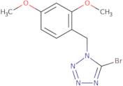 5-bromo-1-[(2,4-dimethoxyphenyl)methyl]-1H-1,2,3,4-tetrazole