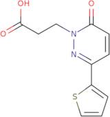 3-[6-Oxo-3-(2-thienyl)pyridazin-1(6H)-yl]propanoic acid