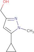 (5-Cyclopropyl-1-methyl-1H-pyrazol-3-yl)methanol