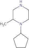 1-Cyclopentyl-2-methylpiperazine
