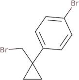 1-Bromo-4-[1-(bromomethyl)cyclopropyl]benzene