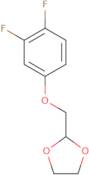 2-(3,4-Difluoro-phenoxy)methyl-1,3-dioxolane