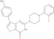 2-[4-(2-Fluorophenyl)piperazin-1-yl]-7-(4-methylphenyl)thieno[3,2-d]pyrimidin-4(3H)-one