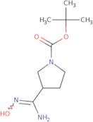 1-Boc-3-(n-hydroxycarbamimidoyl)-pyrrolidine
