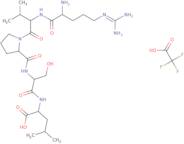 Ovotransferrin (328-332) trifluoroacetate salth-Arg-Val-Pro-Ser-Leu-OH trifluoroacetate salt