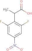 2-(2,6-Difluoro-4-nitrophenyl)propanoic acid