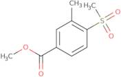 Methyl 3-methyl-4-(methylsulfonyl)benzoate