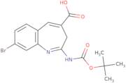 8-Bromo-2-((tert-butoxycarbonyl)amino)-3H-benzo[b]azepine-4-carboxylic acid