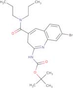 tert-Butyl (8-bromo-4-(dipropylcarbamoyl)-3H-benzo[b]azepin-2-yl)carbamate