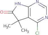 4-chloro-5,5-dimethyl-5h,6h,7h-pyrrolo[2,3-d]pyrimidin-6-one