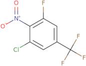 1-Chloro-3-fluoro-2-nitro-5-(trifluoromethyl)benzene
