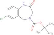 tert-Butyl 7-chloro-2-oxo-2,3-dihydro-1H-benzo[E][1,4]diazepine-4(5H)-carboxylate