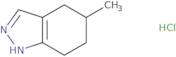 5-Methyl-4,5,6,7-tetrahydro-2H-indazole HCl