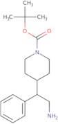 tert-Butyl 4-(2-amino-1-phenylethyl)piperidine-1-carboxylate