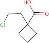 1-(2-Chloroethyl)cyclobutane-1-carboxylic acid